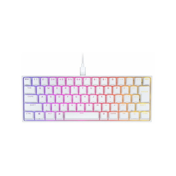 Corsair CH-9194114-JP K65 RGB MINI WHITE [Q[~OL[{[h({(Ȗ)ECHERRY MX SPEED)] V AEgbg GNv