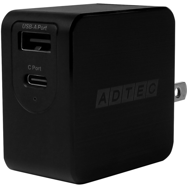 [d }[d ACA_v^[ USB Type-A 1|[g Type-C 1|[g X}[gtHp[d 65W APD-A065AC-BK ubN RpNg PowerDeliveryΉ AC[d ADTEC AhebN