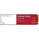 【4/25限定 エントリー 抽選で最大100 Pバック】WESTERN DIGITAL WDS100T1R0C WD Red SN700 M.2(Type2280) SSD PCI-Express Gen3 NVMe 1TB