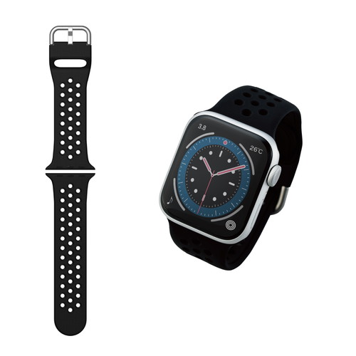 ELECOM AW-40BDSCNBK ֥å [Apple WatchѥꥳХ ƥ֥(41/40/38mm)]