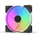 Fractal Design FD-FAN-PRI-AL18-PWM-2P Prisma AL-18 ARGB PWM 2-Pack [ケースファン 2個パック...