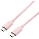 ELECOM USB4-APCC5P08PN TypeCP[u C to C USB4 80cm sN [J[