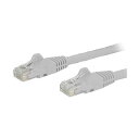 StarTech N6PATC50CMWH zCg [JeS6 LANP[u(Cat6) RJ45[hRlN^(c܂h~Jo[t) 0.5m]