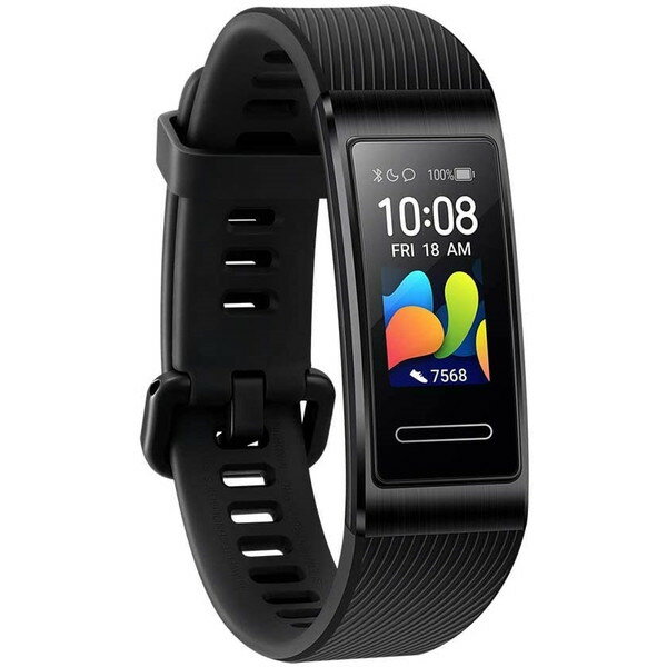 Huawei Band 4 Pro/Graphite Black グラファイトブラック スマートウォッチ 黒 ファーウェイ GPS搭載 運動 ワークアウト ランニング 防水 ヘルスケア 睡眠 モニタリング 便利 おすすめ 人気 プレゼント スマートフォン探索 音楽再生 新生活 新生活応援