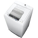 日立 洗濯機 白い約束 NW-R704-W 7kg 全自動洗...