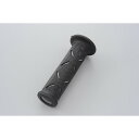 デイトナ D98041 PRO-GRIP スーパーバイクグリップ#717 耐震GEL 122mm 貫通 ブラック/グレー