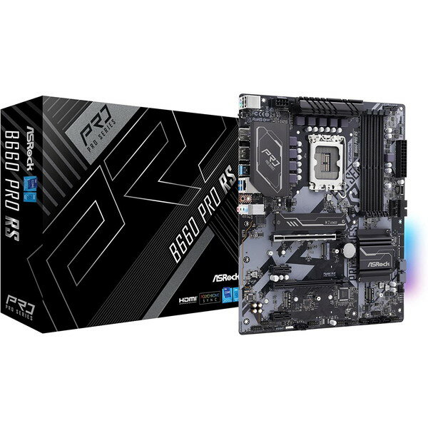 【5/15限定 エントリー 抽選で最大100 Pバック】 ASRock B660 Pro RS ATXマザーボード