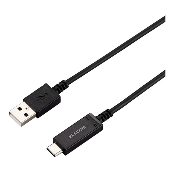 ELECOM MPA-AC12SNBK ޡȥեUSB֥ USB2.0 (C-A) ǧ ٸεǽ 1.2m ֥å