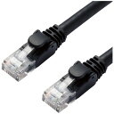 ELECOM LD-GPA/BK2 LANP[u CAT6A X^_[h 2m ubN