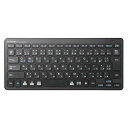 ELECOM TK-FDP098TBK ワイヤレスミニキーボード パンタグラフ式 薄型 ブラック メーカー直送 新生活