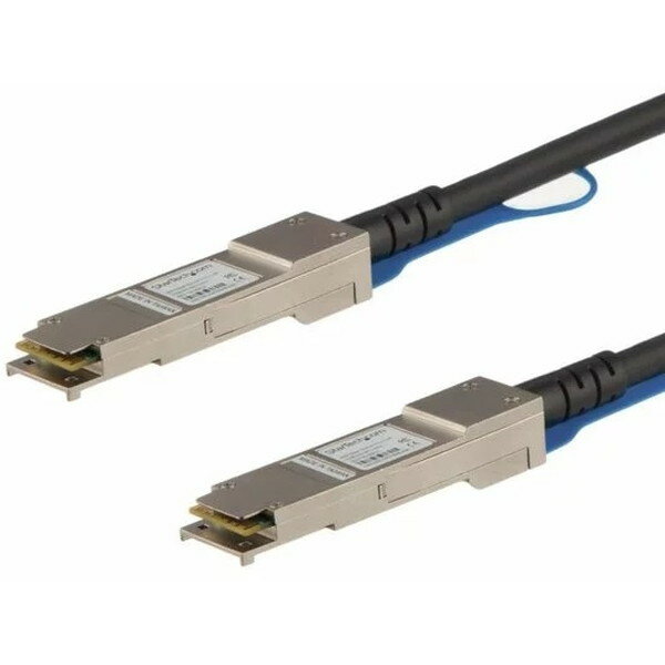 StarTech QSFPH40GCU1M QSFP DAC Twinax ケーブル 1m Cisco製QSFP-H40G-CU1M互換 40GbE