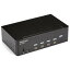 StarTech SV431DHD4KU ֥å [KVMå/ǥ奢HDMI˥/4K30Hzб/USB 3.0ϥ (4ݡ)]