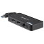 StarTech USBA2DPGB ブラック [ミニドッキングステーション USB 3.0 デュアルDisplayPortモニタ対応 4K/60Hz GbE]