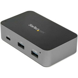 StarTech HB31C3A1CS ブラック [USB-Cハブ 10Gbps 3x USB-A/1x USB-C 専用ACアダプタ付属 (4ポート)]