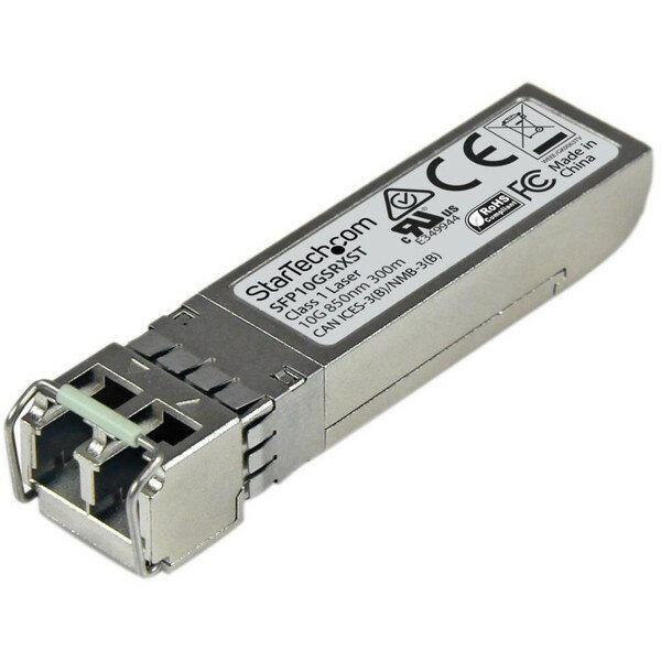 商品説明★ SFP-10G-SR-X互換SFP+モジュール。Ciscoブランドのスイッチやルーターでの使用を前提に、設計/プログラミング/検証が行われた製品です。光ファイバケーブルで最大300mの距離に対応し、10GBASE-SR準拠のネットワークで安定した10GbE接続を提供します。スペック* ローカルユニットコネクタ:光ファイバLCデュプレックス* WDM:なし* 業界標準:IEEE802.3ae10GBASE-SR* 工場出荷時(パッケージ)重量:0.1kg* DDM:あり* 光ファイバタイプ:マルチモード* ファイバ動作モード:フルデュプレックス* 互換性のあるネットワーク:10Gbps* 最大データ転送速度:10Gbps* 最大伝達距離:300m* 波長:850nm* エンクロージャタイプ:アルミ* 色:シルバー* 製品幅:13.9mm* 製品重量:30g* 製品長さ:58.4mm* 製品高さ:12.6mm* 保存温度:-40°C〜85°C* 動作温度:0°C〜70°C* 湿度:5〜95%RH* パッケージ内容:SFP+トランシーバ* システムおよびケーブル要件:MSA/Cisco互換SFP+ポート※10ギガビット光ファイバーネットワーク機器およびメディアコンバータで使用