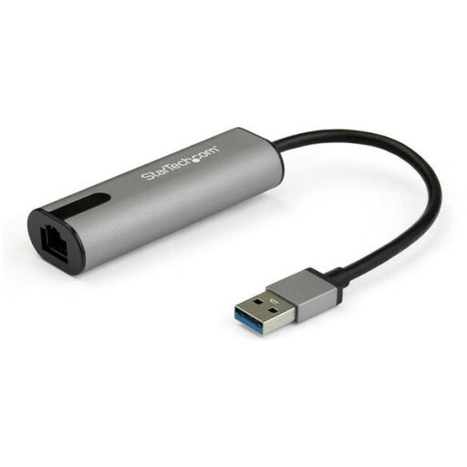 StarTech US2GA30 ブラック & スペースグレー USB Type-A 有線LANアダプタ 2.5GBASE-T対応 USB-A-2.5ギガビットEthernet変換NIC StarTech US2GA30 ブラック & スペースグレー USB Type-A 有線LANアダプタ 2.5GBASE-T対応 USB-A-2.5ギガビットEthernet変換NIC