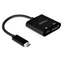 StarTech CDP2DP14UCPB ubN [USB Type-C-DisplayPort A_v^ PDΉ 8K/30Hz]