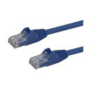 StarTech N6PATC150CMBL u[ [JeS6 LANP[u 1.5m c܂h~RJ45RlN^ Cat6MKrbgC[TlbgP[u]