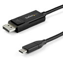 StarTech CDP2DP142MBD [USB Type-C-DisplayPort 1.4 ϊP[u 2m]