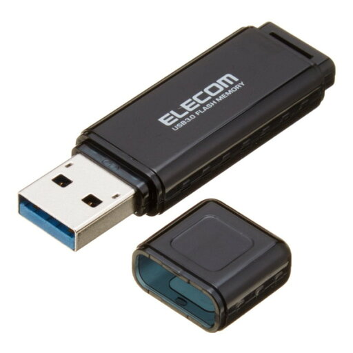 ELECOM MF-HSU3A64GBK USBフラッシュ HSU 64GB USB3.0 ブラック ELECOM MF-HSU3A64GBK USBフラッシュ HSU 64GB USB3.0 ブラック
