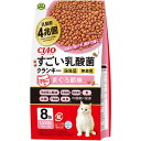 いなばペットフード キャットフード ドライ CIAO すごい乳酸菌 クランキー ドライフード 猫用 190g×8袋 国産 カリカリ 子ねこ用 まぐろ節味 エクプラ特選