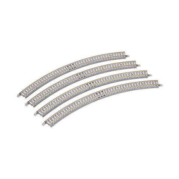 トミーテック 1191 カーブPCレール C280-45-PC(F) (4本セット)