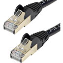 StarTech 6ASPAT2MBK ubN [JeS[6A LANP[u 10GbEΉCat6aP[u 2m c܂h~RJ45RlN^]