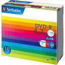 OHwfBA DHR47JP10V1 Verbatim [f[^p16{ΉDVD-R 10pbN 4.7GB zCgv^u] [J[