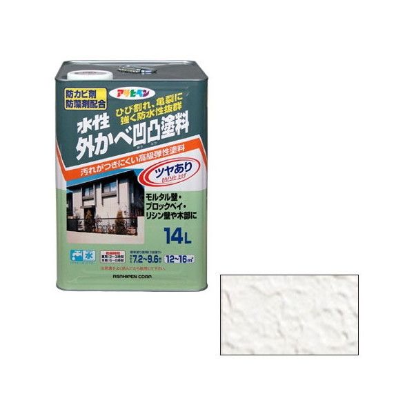 楽天市場】水性多用途 アサヒペン 白 14lの通販 楽天市場】水性多用途 アサヒペン 白 14lの通販
