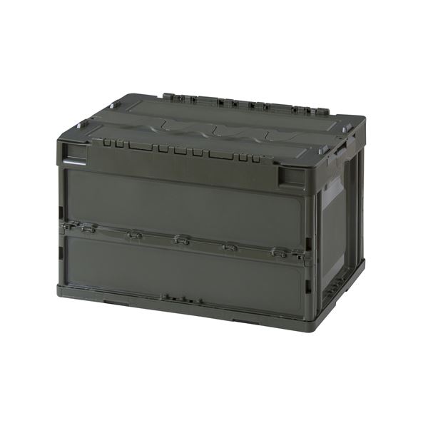 東谷 CF-S51NR カーキ [フォールディングコンテナ] メーカー直送