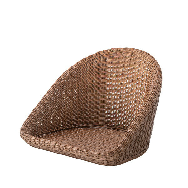 東谷 NRS-425BR ブラウン ラタン フロアチェア メーカー直送 [3]