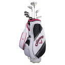 キャロウェイ(Callaway) SOLAIRE(ソレイル) レディースパッケージセット ピンク 8本セット (W#1、W#5、6H、I#7、I#9、PW、SW、PT) カーボンシャフト 