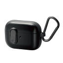 ELECOM AVA-AP2TSLBK AirPods Pro (2019N) p P[X Jo[ TPU TOUGH SLIM Lock bN@\ Jrit h~