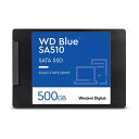 【4/25限定 エントリー 抽選で最大100 Pバック】WESTERN DIGITAL WDS500G3B0A WD Blue シリーズ 内蔵SSD(2.5インチ 500GB)