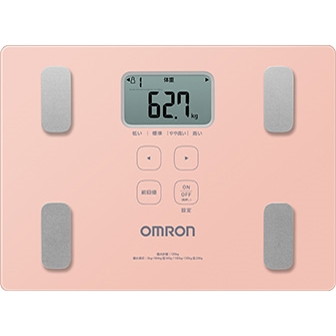 OMRON HBF-235-JPK ピンク カラダスキャン [体組成計]