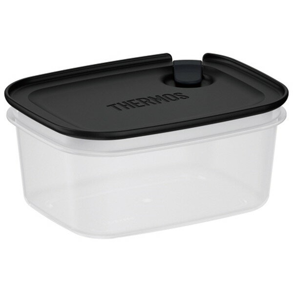 THERMOS KC-SA380 BK ブラック [フードコンテナー 角型(380ml)]