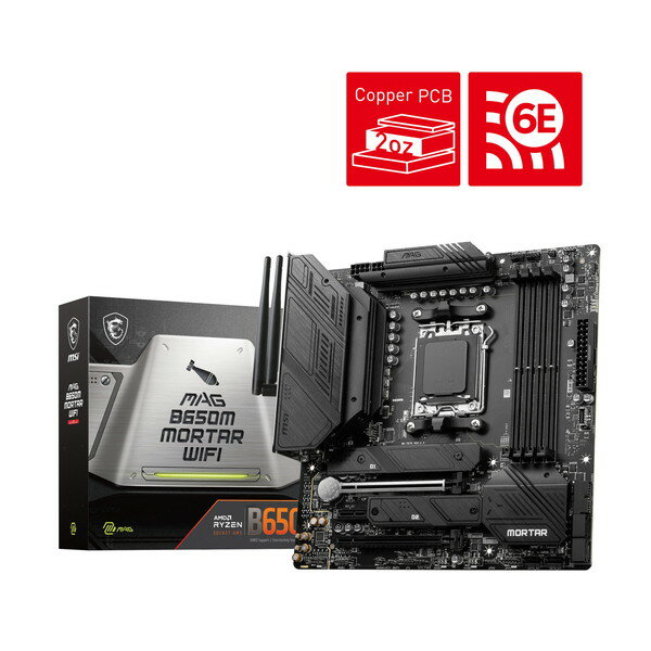 MSI MAG B650M MORTAR WIFI [}U[{[h] AEgbg GNv