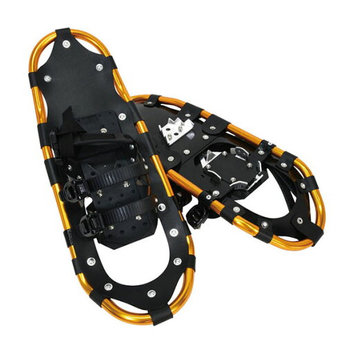 belmont ベルモント BS079 アルミスノーシュー(L)GD(収納袋付) キャンプ アウトドア トレッキング 登山 バーベキュー belmont ベルモント BS079 アルミスノーシュー(L)GD(収納袋付) キャンプ アウトドア トレッキング 登山 バーベキュー