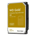 WESTERN DIGITAL WD202KRYZ Gold 3.5インチ内蔵HDD (20TB 7200rpm SATA 6Gb/s)