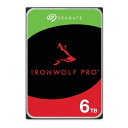 【4/25限定 エントリー 抽選で最大100 Pバック】Seagate ST6000NT001 IronWolf Pro 3.5インチ内蔵HDD (6TB 7200rpm SATA 6Gb/s)