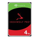 Seagate ST4000NT001 IronWolf Pro 3.5インチ内蔵HDD (4TB 7200rpm SATA 6Gb/s)