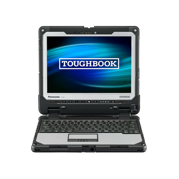 Windows タブレット 【5/10限定!エントリー&抽選で最大100%Pバック】PANASONIC CF-33GEAAZKJ シルバー系 TOUGHBOOK [タブレットPC 12型 / Windows 10 Pro / Wi-Fiモデル]