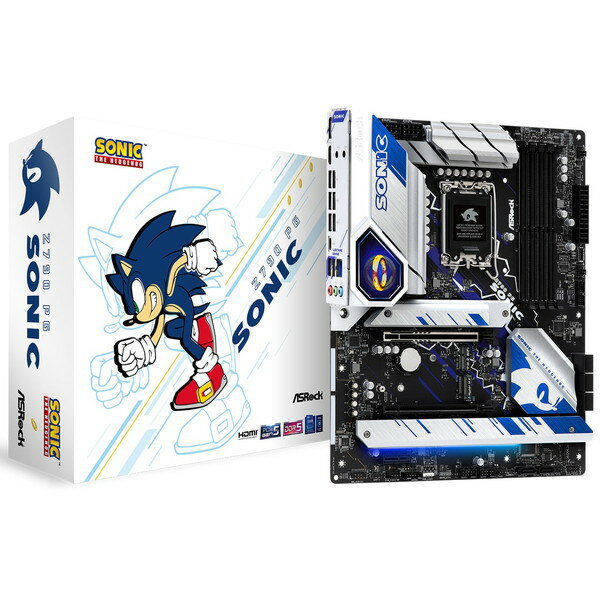 【5/25限定!エントリー&抽選で最大100%Pバック】 ASRock Z790 PG SONIC ソニック・ザ・ヘッジホッグ [マザーボード]