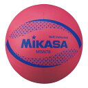 MIKASA MSN78-R ソフトバレー円周78cm 約210g 赤