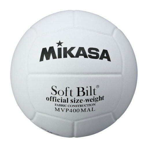 MIKASA MVP400MALP バレー4号 ママさん練習球 天然皮革 白 MIKASA MVP400MALP バレー4号 ママさん練習球 天然皮革 白