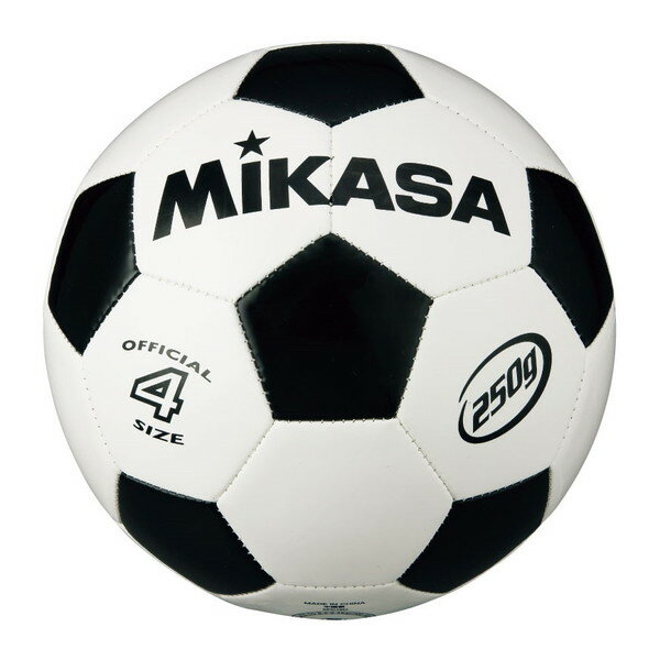 MIKASA SVC403-WBK サッカー4号縫い 軽量球 約250g 白/黒
