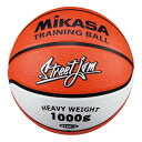 MIKASA B5JMTR-O バスケット(小学生) トレーニング1kg ゴム オレンジ/白