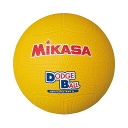 MIKASA D1 Y ドッジ1号 教育用 ゴム 黄