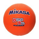 MIKASA D1 O ドッジ1号 教育用 ゴム オレンジ