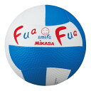MIKASA FFD2-WB ふあふあドッジ2号 縫い 約150g 白青
